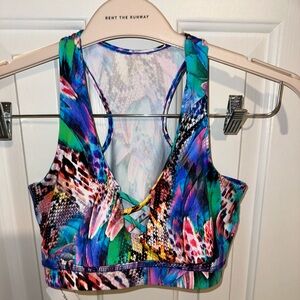 Animal sports bra- bought at the WYNN Hotel (Las Vegas Hotel) in the spa.